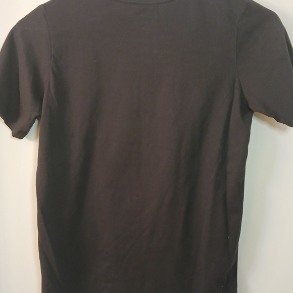 (#208) The Nike Tee Just Do It Black & Orange T-Shirt Size Medium - Picture 8 of 11